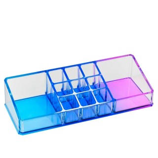 BAKAJI Πλαστικός Διοργανωτής Καλλυντικών με 11 Θέσεις για Μακιγιάζ ... BAKAJI Πλαστικός Διοργανωτής Καλλυντικών με 11 Θέσεις για Μακιγιάζ ...