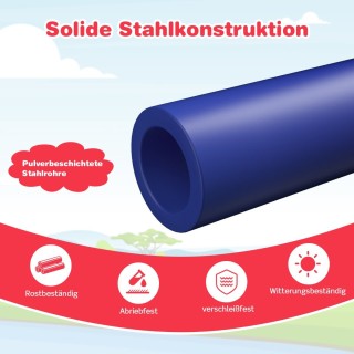 Costway  Παιδική Αναρριχητική Κούπολα με Τσουλήθρα για Ηλικίες 3-10...