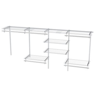 Costway Επεκτάσιμο Λευκό DIY Ανοιχτό Κρεμαστό Σύστημα Ρούχων 122-24... Costway Επεκτάσιμο Λευκό DIY Ανοιχτό Κρεμαστό Σύστημα Ρούχων 122-24...