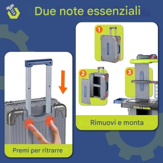 BAKAJI Σετ Εργαλείων Παιδικό Πάγκο Εργασίας Εργαστήριο Αξεσουάρ Ιδέ... BAKAJI Σετ Εργαλείων Παιδικό Πάγκο Εργασίας Εργαστήριο Αξεσουάρ Ιδέ...