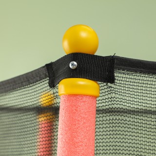 HOMCOM Τραμπολίνο για Παιδιά Ø1.6x1.9 m με Δίχτυ Ασφαλείας και Επε... HOMCOM Τραμπολίνο για Παιδιά Ø1.6x1.9 m με Δίχτυ Ασφαλείας και Επε...