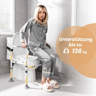 Costway  Ρυθμιζόμενο Κάγκελο Ασφαλείας 65,5–78 εκ. για την Τουαλέτα...