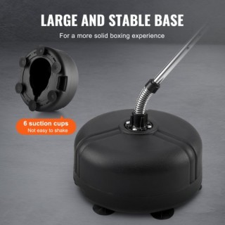 VEVOR Επιδαπέδιο Αχλάδι Πυγμαχίας με Γάντια και Ρυθμιζόμενο Ύψος  Q...