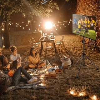 Costway Ρυθμιζόμενη Βάση Τηλεόρασης για 21–47 ίντσες Plasma/LCD/LED...