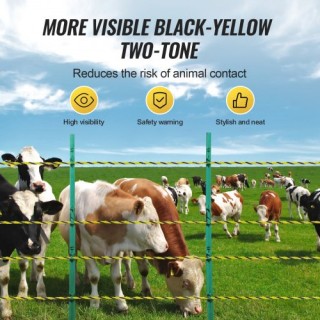 VEVOR Ηλεκτρικό Σύρμα Φράχτη 1640Ft 500M για Άλογα & Ζώα WLDXJSKJS... VEVOR Ηλεκτρικό Σύρμα Φράχτη 1640Ft 500M για Άλογα & Ζώα WLDXJSKJS...