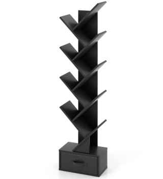 Ξύλινη Επιδαπέδια Ραφιέρα-Βιβλιοθήκη σε Σχήμα Δέντρου 10 Επιπέδων μ... Ξύλινη Επιδαπέδια Ραφιέρα-Βιβλιοθήκη σε Σχήμα Δέντρου 10 Επιπέδων μ...