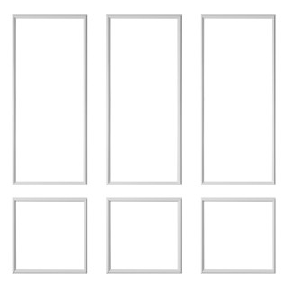 VEVOR Σετ 3 Διακοσμητικών Πάνελ Πολυστυρενίου Eσωτερικού Χώρου QMST...