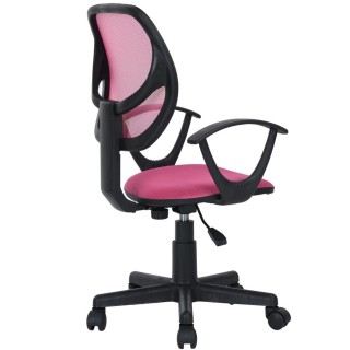 Περιστρεφόμενη Καρέκλα με 5 Ρόδες Γραφείου με Εργονομική Πλάτη 40 x...