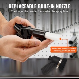 VEVOR  28 Γαλ Σαμποτέρ Άμμου με Σύστημα Κενού 1200W  PSGP286125PSIP...