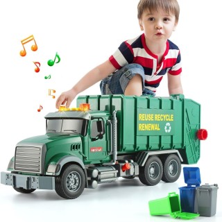 BAKAJI Παιδικό Παιχνίδι Απορριμματοφόρο με Φώτα και Ήχους - Ιδανικό... BAKAJI Παιδικό Παιχνίδι Απορριμματοφόρο με Φώτα και Ήχους - Ιδανικό...