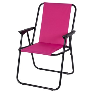 Galileo Πτυσσόμενη καρέκλα χαλάρωσης με μπράτσα από ατσάλι και πολυ...