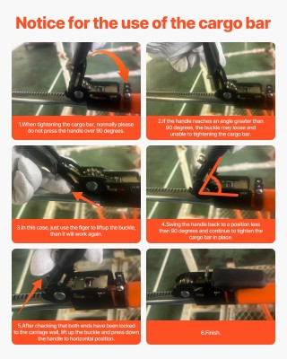 VEVOR Ρυθμιζόμενη Μπάρα Φορτηγών από Ατσάλι για SUV και Βαν με Δίχτ... VEVOR Ρυθμιζόμενη Μπάρα Φορτηγών από Ατσάλι για SUV και Βαν με Δίχτ...