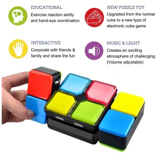 BAKAJI Παιχνίδι Δεξιοτήτων Μαγικός Κύβος Ηλεκτρονικό Παιχνίδι για ... BAKAJI Παιχνίδι Δεξιοτήτων Μαγικός Κύβος Ηλεκτρονικό Παιχνίδι για ...