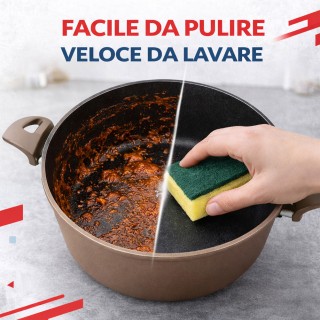 BAKAJI Σετ 3 Κατσαρόλες Milena Tortora με Καπάκια και Κουτάλες για ...