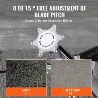 VEVOR Βενζινοκίνητο Σπάτουλα Τσιμέντου 38 6HP με Πλωτή Λεπίδα DLMD... VEVOR Βενζινοκίνητο Σπάτουλα Τσιμέντου 38 6HP με Πλωτή Λεπίδα DLMD...