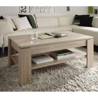 BAKAJI Τραπέζι σαλονιού με ανυψωμένο αποθηκευτικό χώρο, 50 x 100 x... BAKAJI Τραπέζι σαλονιού με ανυψωμένο αποθηκευτικό χώρο, 50 x 100 x...