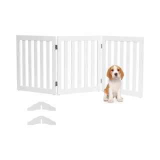 Τρίφυλλη Πτυσσόμενη Πόρτα Κατοικιδίων από MDF για Μικρά Ζώα PW1005... Τρίφυλλη Πτυσσόμενη Πόρτα Κατοικιδίων από MDF για Μικρά Ζώα PW1005...