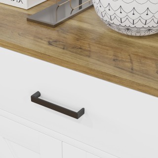 HOMCOM Κουζίνα Κρεντέντζα με 2 Συρτάρια και 2 Ντουλάπια σε Ρουστίκ... HOMCOM Κουζίνα Κρεντέντζα με 2 Συρτάρια και 2 Ντουλάπια σε Ρουστίκ...