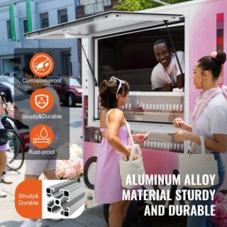 VEVOR Παράθυρο Σερβιρίσματος 48x36 με Τέντα για Φορτηγό Φαγητού W... VEVOR Παράθυρο Σερβιρίσματος 48x36 με Τέντα για Φορτηγό Φαγητού W...