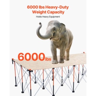 VEVOR Φορητή Πτυσσόμενη Εργαλειοθήκη 2455 x 1260 mm 2724 kg BXSGZTP...