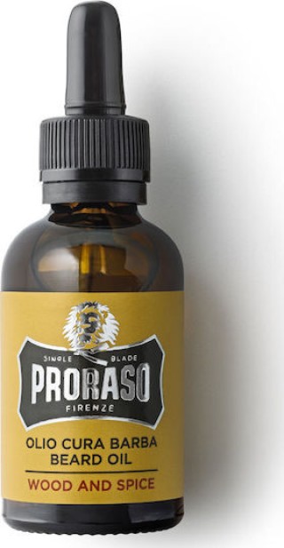 Proraso Λάδι Περιποίησης για Γένια Wood & Spice 30ml 8004395001668 Proraso Λάδι Περιποίησης για Γένια Wood & Spice 30ml 8004395001668