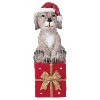 Galileo Χριστουγεννιάτικο κουτάβι σε πακέτο δώρου από πολυρητίνη ύψ...