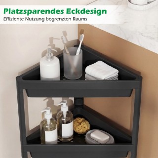 Costway Σετ 2 Γωνιακά Ράφια Μπάνιου Ελεύθερης Τοποθέτησης με Αφαιρο... Costway Σετ 2 Γωνιακά Ράφια Μπάνιου Ελεύθερης Τοποθέτησης με Αφαιρο...