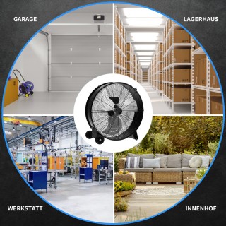 Costway Βιομηχανικός Ανεμιστήρας Δαπέδου με Ρόδες 3 Ταχυτήτων για ... Costway Βιομηχανικός Ανεμιστήρας Δαπέδου με Ρόδες 3 Ταχυτήτων για ...