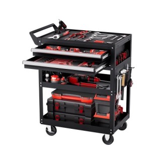 VEVOR Πολυλειτουργικό Καρότσι Εργαλείων με Ρόδες και Συρτάρι DGNGJC... VEVOR Πολυλειτουργικό Καρότσι Εργαλείων με Ρόδες και Συρτάρι DGNGJC...