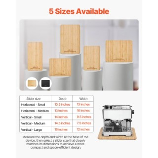 VEVOR Συρόμενος Δίσκος Κουζίνας 10.5 x 13 ιντσών CFSBHK10513IKJCNZ0...