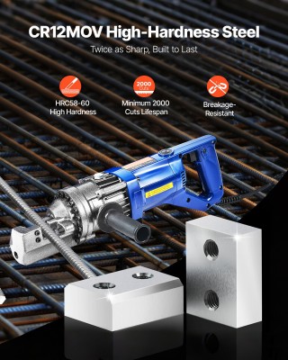 VEVOR Αντικαταστάσιμες Λεπίδες Κοπής από Ατσάλι Cr12MoV, Διαστάσεις...