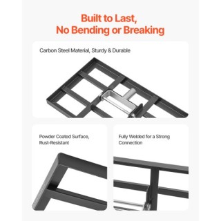 VEVOR Ράβδος Εξομάλυνσης Γκαζόν 10x17in με Ρυθμιζόμενη Λαβή 78in CP... VEVOR Ράβδος Εξομάλυνσης Γκαζόν 10x17in με Ρυθμιζόμενη Λαβή 78in CP...