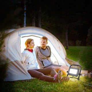 HOMCOM Προβολέας LED Εργασίας 6500k με Περιστρεφόμενη Κεφαλή και Σ... HOMCOM Προβολέας LED Εργασίας 6500k με Περιστρεφόμενη Κεφαλή και Σ...