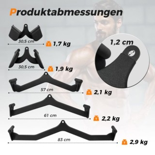 Προσαρτήματα 5 τμχ για Εκγύμναση Πλάτης Costway SP38093 Προσαρτήματα 5 τμχ για Εκγύμναση Πλάτης Costway SP38093