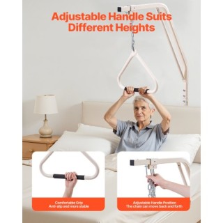 VEVOR Μπάρα Τραπέζης για Κινητικότητα Κρεβατιού 250LBS με Σφιγκτήρε...