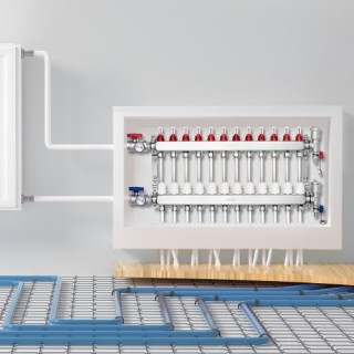 Σετ Συλλέκτη Θέρμανσης Δαπέδου VEVOR 12 Κλάδων για Σωλήνες PEX 1/2 ... Σετ Συλλέκτη Θέρμανσης Δαπέδου VEVOR 12 Κλάδων για Σωλήνες PEX 1/2 ...