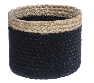 Atmosphera Σετ 3 Μαύρων Καλαθιών από Γιούτα H&S Decoration 168414 Atmosphera Σετ 3 Μαύρων Καλαθιών από Γιούτα H&S Decoration 168414