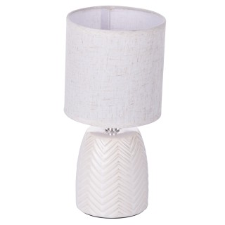 Galileo Λάμπα επιτραπέζια με κεραμική βάση και υφασμάτινο καπέλο 40...