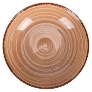 Villa DEste Ρηχή πορσελάνινη πιατέλα Baita Chocolate 5922994 Villa DEste Ρηχή πορσελάνινη πιατέλα Baita Chocolate 5922994