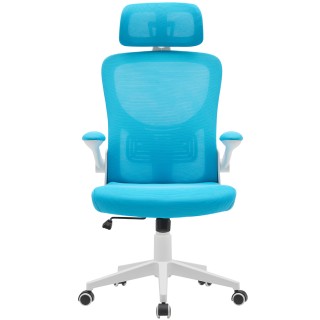 Περιστρεφόμενη Καρέκλα Γραφείου με Διαπνέον Ύφασμα 51 x 56 x 116-12...