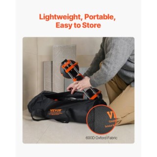 VEVOR Αόρατος Συνδετήρας Πάγκου με Βεντούζα 6 για Επίπεδες Ενώσεις ...