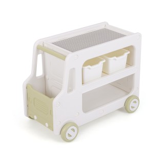 Costway Παιδική Ραφιέρα σε Σχήμα Αυτοκινήτου με 2 Κουτιά Αποθήκευση... Costway Παιδική Ραφιέρα σε Σχήμα Αυτοκινήτου με 2 Κουτιά Αποθήκευση...