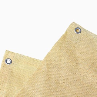 BAKAJI Πανί Σκίασης 280x295 HDPE με Κρίκους για Μπαλκόνι Βεράντα Μπ...