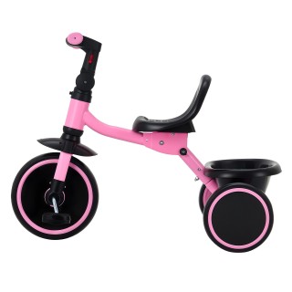 VEVOR Πτυσσόμενο Τρίκυκλο για Νήπια 2-5 Ετών με Ρυθμιζόμενο Κάθισμα...