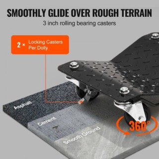 VEVOR Σετ 4 Βαρέων Καθηκόντων Καροτσάκια Αυτοκινήτου 6000LB NASLSB... VEVOR Σετ 4 Βαρέων Καθηκόντων Καροτσάκια Αυτοκινήτου 6000LB NASLSB...