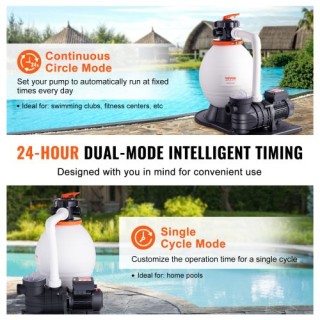 Αντλία Άμμου Vevor 1.14hp 850w, Δεξαμενή 16, Ροή 18000 L/h, Σετ Φίλ... Αντλία Άμμου Vevor 1.14hp 850w, Δεξαμενή 16, Ροή 18000 L/h, Σετ Φίλ...