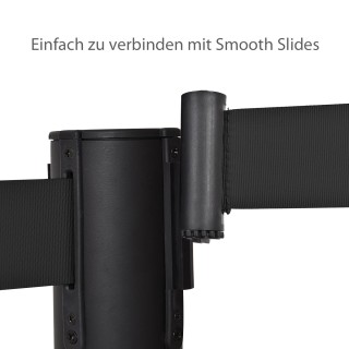 Costway Σετ 4 Αποσπώμενοι Ανοξείδωτοι Στύλοι με Ενσωματωμένη Ταινία...