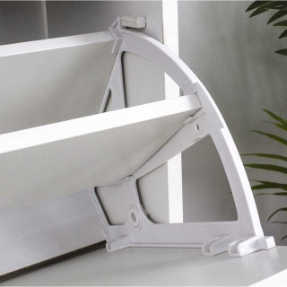 BAKAJI  Παπουτσοθήκη 5 Πόρτες Ράφια Διπλού Βάθους σε Ξύλο 59x22x169...