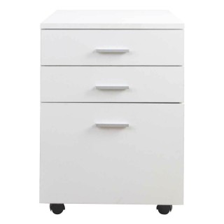 BAKAJI Συρταριέρα Γραφείου Ξύλινη MDF Ντουλάπι Εκτυπωτή 3 Συρτάρια... BAKAJI Συρταριέρα Γραφείου Ξύλινη MDF Ντουλάπι Εκτυπωτή 3 Συρτάρια...