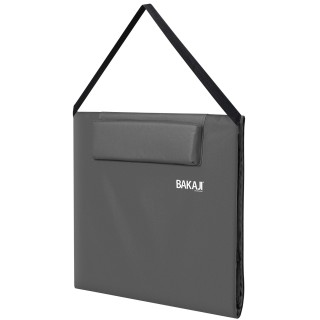 BAKAJI Πτυσσόμενο Ρυθμιζόμενο Μαξιλάρι Παραλίας Γκρι 02841365